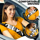 White Jeep Car Seat Belt Cover Custom Car Accessories Nearkii