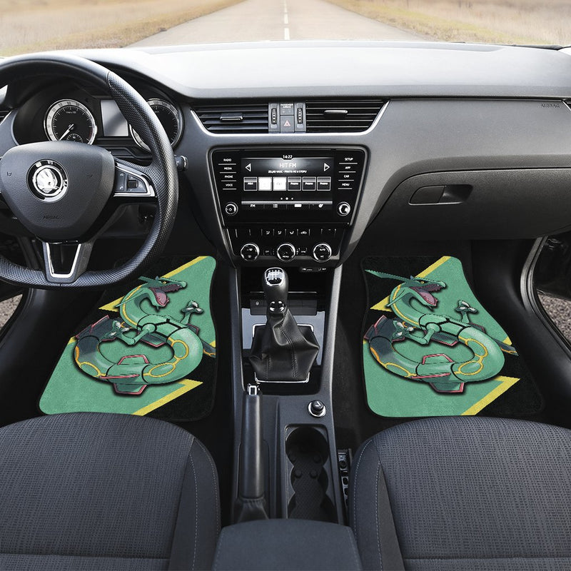 Rayquaza Car Floor Mats Custom Anime Pokemon Car Interior Accessories Nearkii