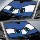 Blue Angry Eyes Car Auto Sun Shades Nearkii