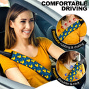 Little Pixel Yellow Duck Premium Custom Car Seat Belt Covers Nearkii
