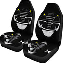 Mighty Morphin Power Rangers Black Premium Custom Car Seat Covers Decor Protectors Nearkii