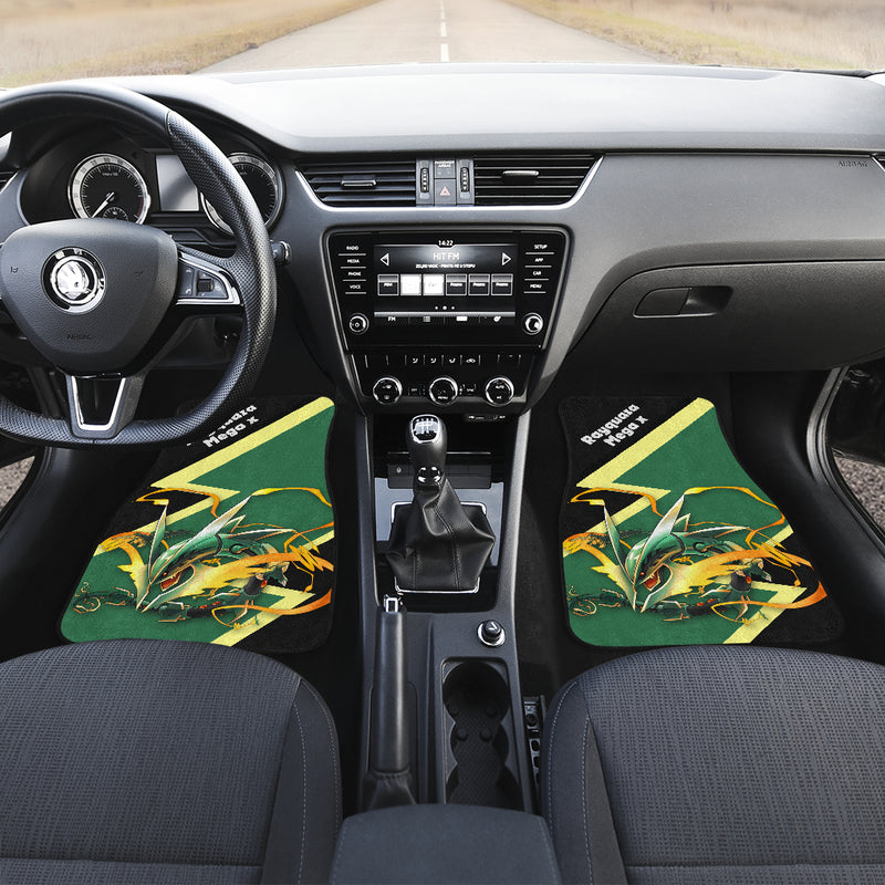 Mega Rayquaza Pokemon Car Floor Mats Car Accessories Nearkii