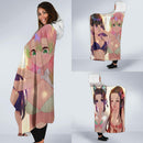 Kimetsu No Yaiba Girl Economy Hooded Blanket Nearkii