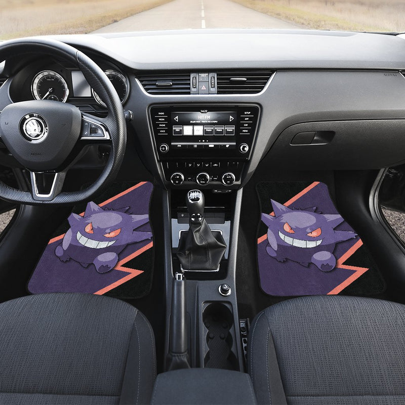 Gengar Car Floor Mats Custom Anime Pokemon Car Interior Accessories Nearkii