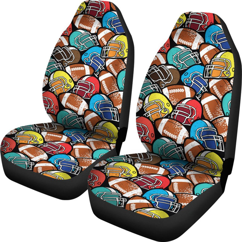 Best Abstract American Football Pattern Seat Covers Car Decor Car Protector Nearkii