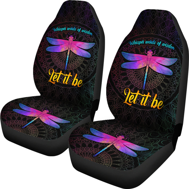 Dragon Fly Mandala Let It Be Car Seat Cover Nearkii