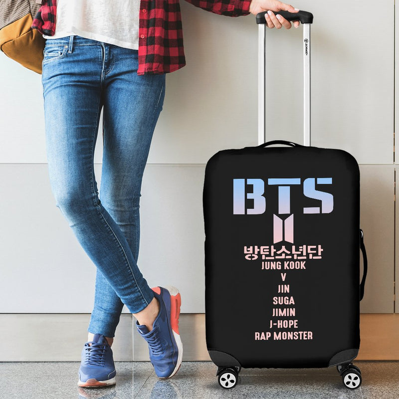 Bts Luggage Cover Suitcase Protector Nearkii