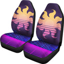 Best Abstract Sun Digital Art Premium Custom Car Seat Covers Decor Protector Nearkii