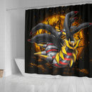 Giratina Pokemon Moonlight Shower Curtain Nearkii