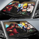 Naruto Minato Hashirama Tobirama Hiruzen Car Auto Sunshades Nearkii