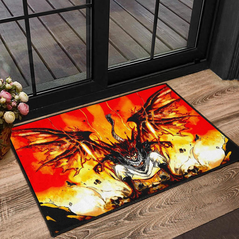 Natsu Dragneel Transform Anime Doormat Nearkii