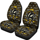 Hufflepuff Harry Potter Premium Custom Car Seat Covers Decor Protector