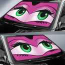 Funny Cute Anime Lady Cartoon Girly Pink Car Auto Sunshades Nearkii