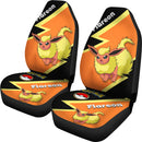 Flareon Eevee Evolution Pokemon Premium Custom Car Seat Covers Decor Protectors Nearkii