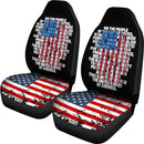 Best Us Constitution We The People With Vintage Flag Premium Custom Car Seat Covers Decor Protector Nearkii
