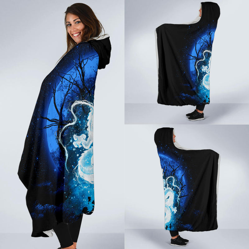 Shenron Dragon Ball Moonlight Economy Hooded Blanket Nearkii