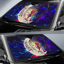 Deadpool Unicorn Love You To The Moon Galaxy Car Auto Sunshades Nearkii