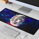 Shinobu Demon Slayer Love You To The Moon Galaxy Mouse Mat Nearkii