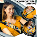 Typhlosion car seat belt covers Anime Pokemon Custom Car Accessories Nearkii