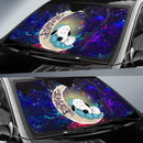 Snoopy Dog Sleep Love You To The Moon Galaxy Car Auto Sunshades Nearkii