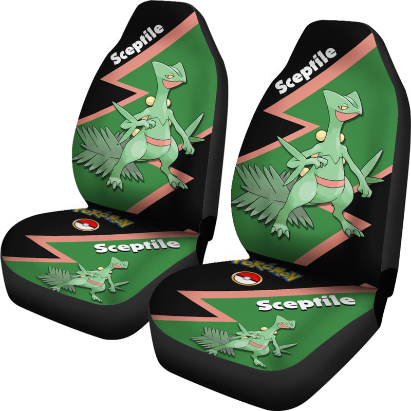 Sceptile Pokemon Premium Custom Car Seat Covers Decor Protectors Nearkii
