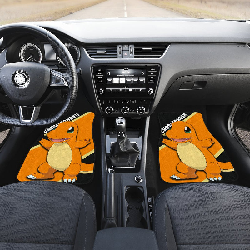 Charmander Car Floor Mats Custom Anime Pokemon Car Interior Accessories Nearkii