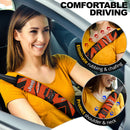 Orange Jeep Car Seat Belt Cover Custom Car Accessories Nearkii