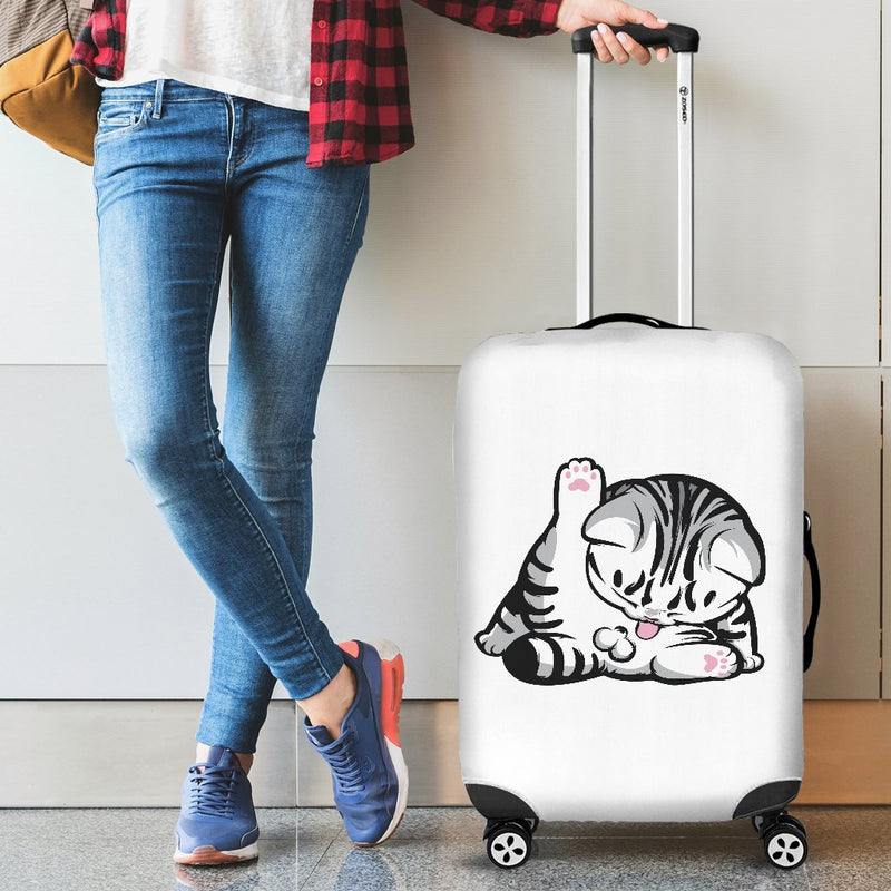 Cat Travel Luggage Cover Suitcase Protector Nearkii