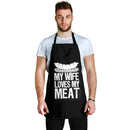 My Wife Love My Meats Custom Apron Best Gift For Anyone Who Loves Cooking Nearkii