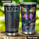 Best Butterfly Faith Personalized Tumbler Nearkii