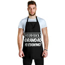 Stand Back Grandad Is Cooking BBQ Cooking Novelty Custom Apron Best Gift For Anyone Who Loves Cooking