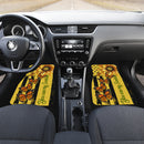 Butterfly Yellow Sunflower Car Floor Mats Car Accessories Nearkii