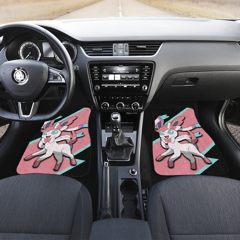 Sylveon Car Floor Mats Custom Anime Pokemon Car Interior Accessories Nearkii