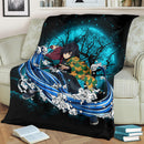 Tomioka Giyuu Demon Slayer Moonlight Premium Blanket Nearkii