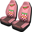 Demon Slayer Nezuko Kamado Premium Custom Car Seat Covers Decor Protectors Nearkii