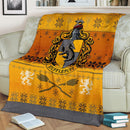 Harry Potter Hufflepuff Art Ugly Christmas Custom Blanket Home Decor Nearkii
