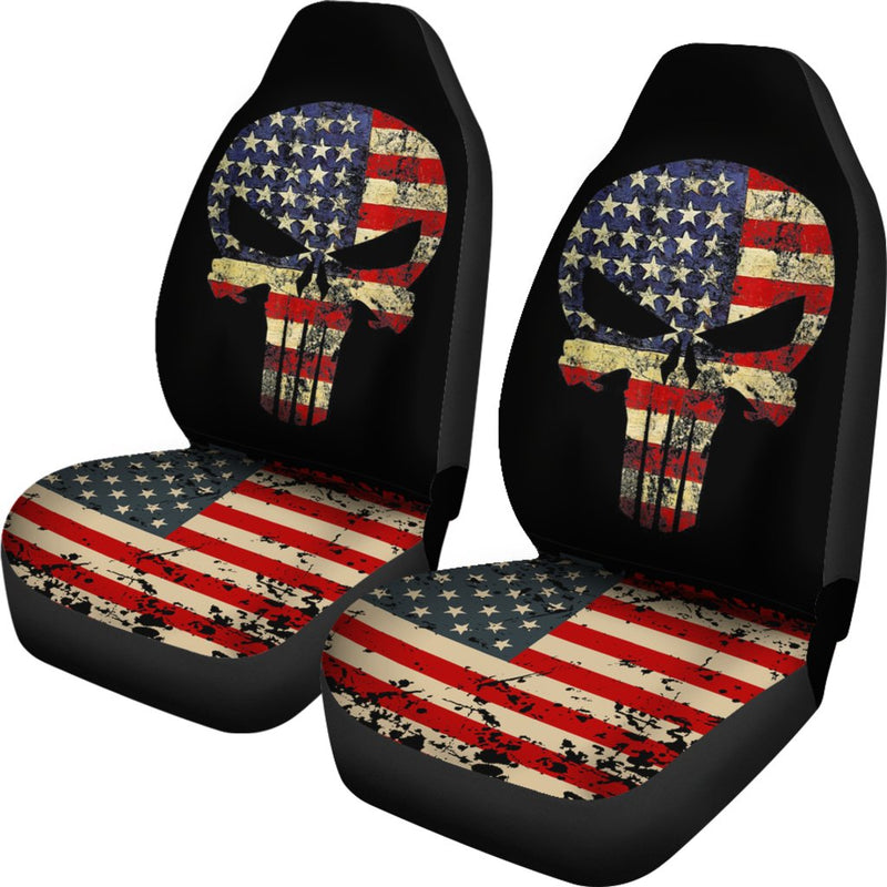 Best Team Merica Flag Premium Custom Car Seat Covers Decor Protector Nearkii