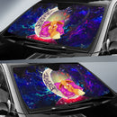 Cute Eevee Pokemon Sleep Night Love You To The Moon Galaxy Car Auto Sunshades Nearkii