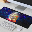 Fox Couple Love You To The Moon Galaxy Mouse Mat Nearkii