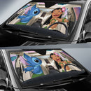 Lilo And Stitch Drive Funny Hawai Car Auto Sun Shades Windshield Accessories Decor Gift Nearkii