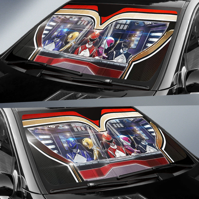 Power Rangers HD Car Auto Sunshades Nearkii