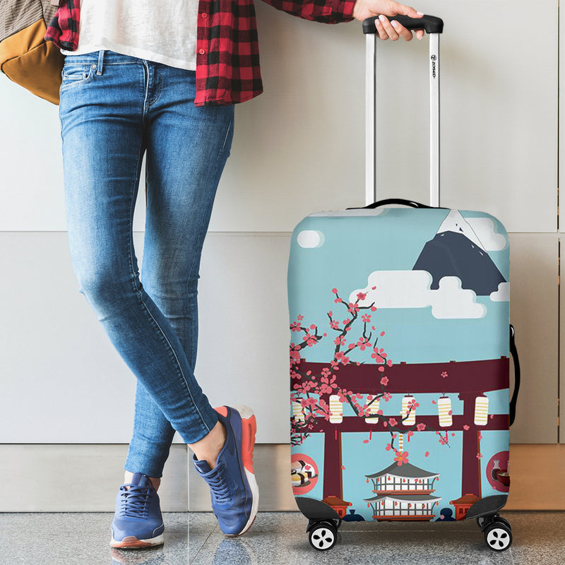Cute Japan Luggage Cover Suitcase Protector Suitcase Protector Nearkii