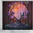 Umbreon Espeon Pokemon Shower Curtain Nearkii