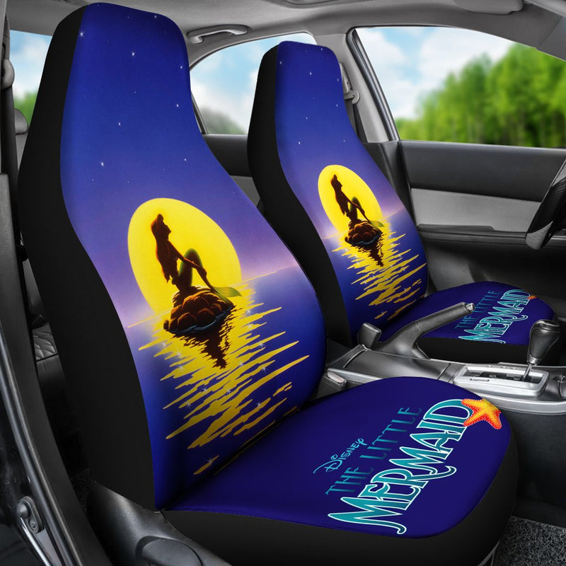 The Little Mermaid New Premium Custom Car Seat Covers Decor Protectors Nearkii