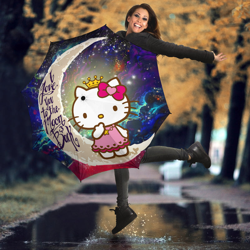 Hello Kitty Love You To The Moon Galaxy Umbrella Nearkii