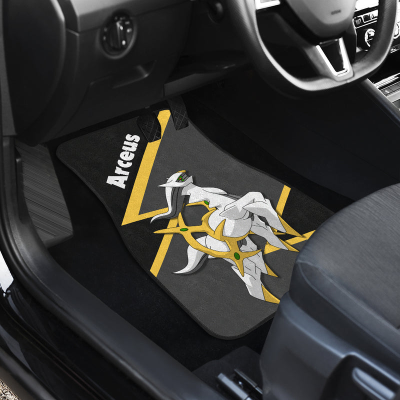 Arceus Pokemon Car Floor Mats Car Accessories Nearkii