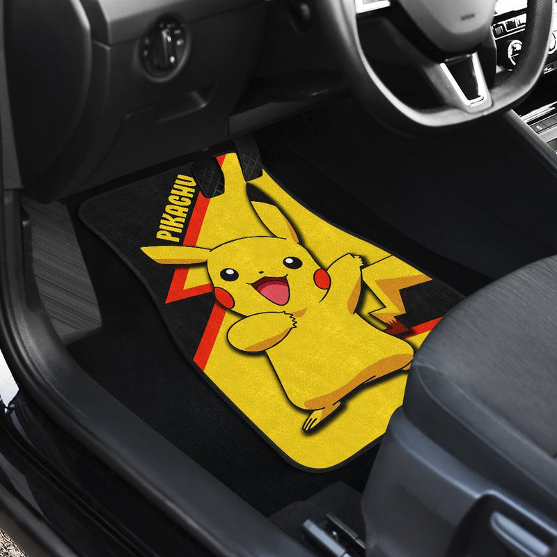 Pikachu Car Floor Mats Custom Anime Pokemon Car Interior Accessories Nearkii