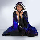 Among Us Couple Love You To The Moon Galaxy Economy Hooded Blanket Nearkii