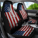 Best Us Flag Fishing Rod Premium Custom Car Seat Covers Decor Protector Nearkii