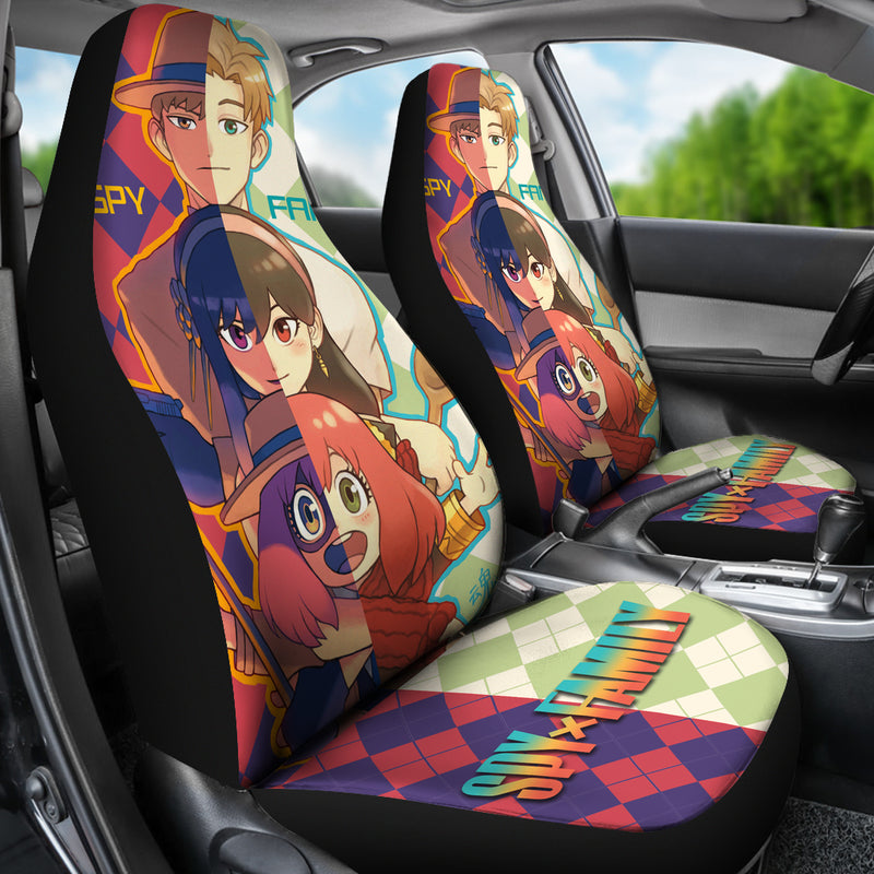 Spy X Family Premium Custom Car Seat Covers Decor Protectors Nearkii
